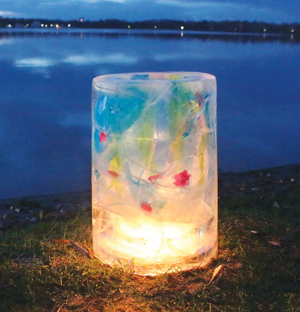 Ice Lantern Luminaries for Lazy People