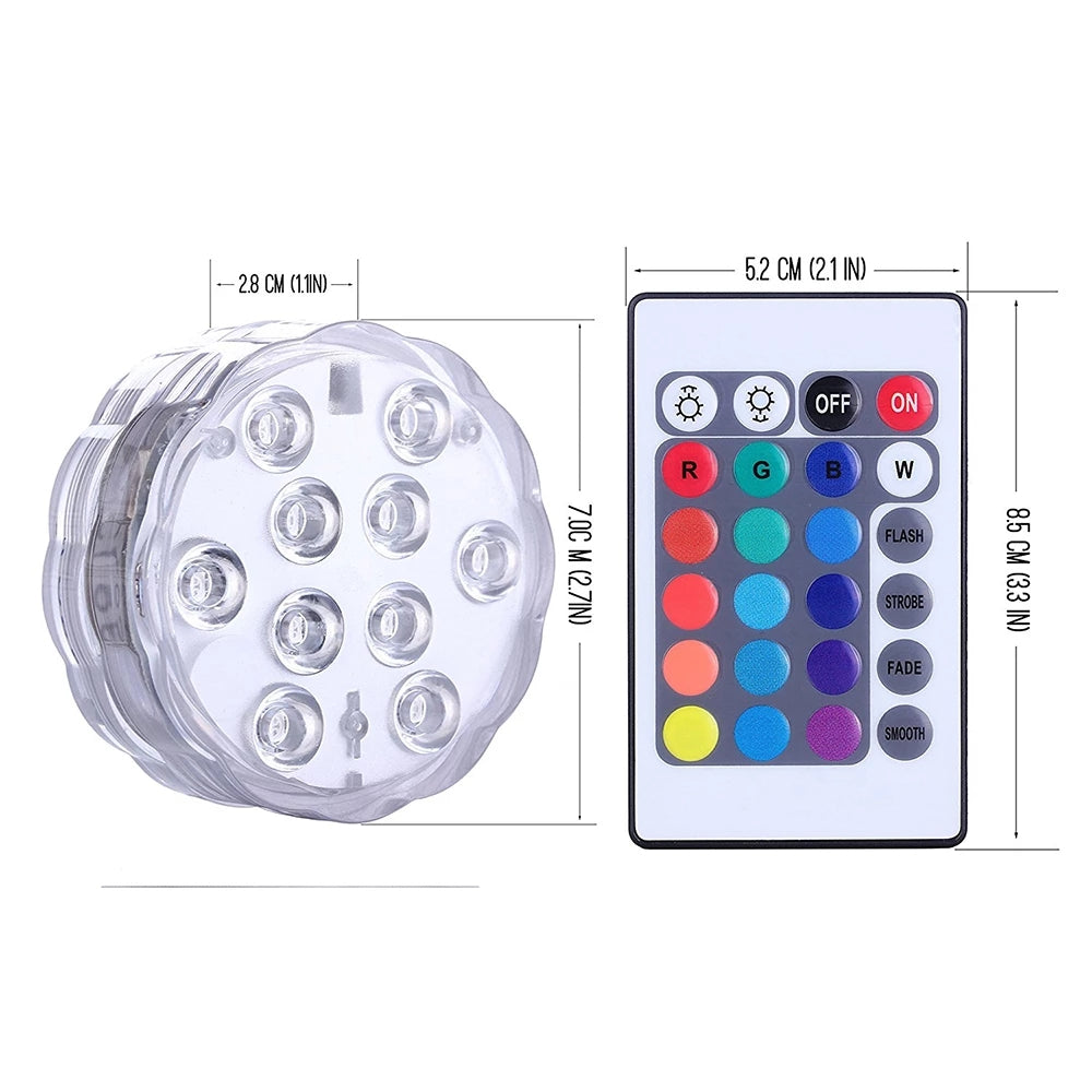 Wholesale led swimming pool light with battery for a Better-lit
